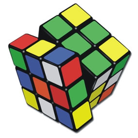 3 x 3 Rubiks Cube Image 3 x 3 Rubiks Cube Image
