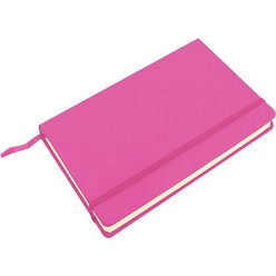 A5 Notebook with pu cover and 160 classic cream-coloured;lined pages;Thread-sewn binding with elastic closure A5 Notebook with pu cover and 160 classic cream-coloured;lined pages;Thread-sewn binding with elastic closure