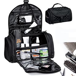 Quilted microfibre; 2 x zippered water resistant compartments Quilted microfibre; 2 x zippered water resistant compartments