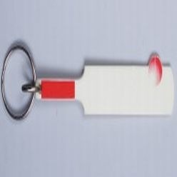 Keyring in the shape of a cricket bat Keyring in the shape of a cricket bat
