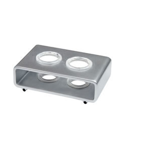 Silver Stand for 2 highlighters; order highlighters separately; choose your own colours Silver Stand for 2 highlighters; order highlighters separately; choose your own colours