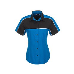 Standard fit 150g/m2 65% polyester; 35% cotton with black inlay on top of shirt and sleeves Standard fit 150g/m2 65% polyester; 35% cotton with black inlay on top of shirt and sleeves