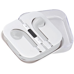 Earphones with volume control. Ideal for any smart phone; tablet or MP3 player. Presented in a box Earphones with volume control. Ideal for any smart phone; tablet or MP3 player. Presented in a box