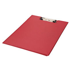 Everyday Clipboard; includes metal clip; interior file pocket; 2 plastic corner protectors and an elastic pen loop Everyday Clipboard; includes metal clip; interior file pocket; 2 plastic corner protectors and an elastic pen loop