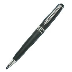 Expert ballpoint pen-Waterman Paris Matte Black and Chrome Trim ball point pen. Expert ballpoint pen-Waterman Paris Matte Black and Chrome Trim ball point pen.
