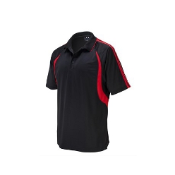 165g/m2 100% BIZ COOL polyester single jersey knit mens golf shirt with colour inlay; standard fit 165g/m2 100% BIZ COOL polyester single jersey knit mens golf shirt with colour inlay; standard fit