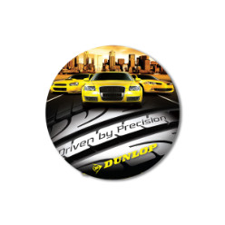 FuII colour circle PVC mousepad Image FuII colour circle PVC mousepad Image