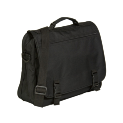 Laptop messenger bag; semi PU & 600D; padded laptop compartment; adjustable strap with shoulder support; back zip pocket designed to slip over trolley handles Laptop messenger bag; semi PU & 600D; padded laptop compartment; adjustable strap with shoulder support; back zip pocket designed to slip over trolley handles