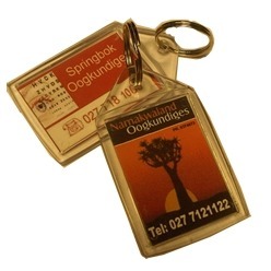 Rectangular transparent key holder Rectangular transparent key holder