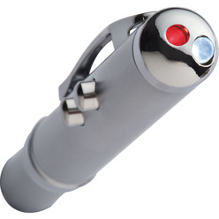 Metal pen with LED light; laser pointer and a touch pad for smart phones and tablets. Suppled in a veneer gift box Metal pen with LED light; laser pointer and a touch pad for smart phones and tablets. Suppled in a veneer gift box