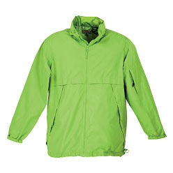 100% Rib-stop nylon Men's Jacket with mesh Airtex lining for added comfort; hood may be zipped off or tucked into the collar and concealed; waist shock cord with cord lock; inner phone pocket with velcro flap; adjustable elasticated cuffs with velcro tab; zippered pockets and reinforced stitching throughout; free loose zipper pouch for convenient storage (Priced from S) 100% Rib-stop nylon Men's Jacket with mesh Airtex lining for added comfort; hood may be zipped off or tucked into the collar and concealed; waist shock cord with cord lock; inner phone pocket with velcro flap; adjustable elasticated cuffs with velcro tab; zippered pockets and reinforced stitching throughout; free loose zipper pouch for convenient storage (Priced from S)