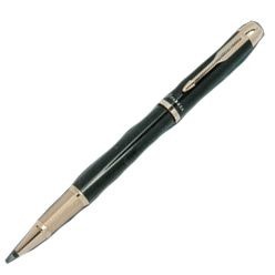 Parker IM Rollerball pen in Black and with a Gold trim finish. Parker IM Rollerball pen in Black and with a Gold trim finish.