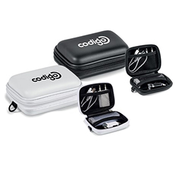 Pu & EVA; case for memory stick; USB cable; excludes contents Pu & EVA; case for memory stick; USB cable; excludes contents