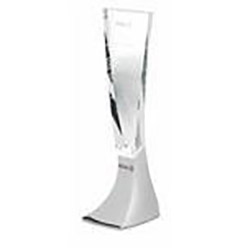 Optical glass Trophy with zinc alloy base in presentation box included Optical glass Trophy with zinc alloy base in presentation box included