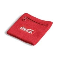 Cotton wrist sweatband with zipped compartment Cotton wrist sweatband with zipped compartment