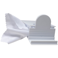 Budget fold-up mobile phone / tablet holder with a microfibre cleaning cloth. Fold-up flat - ideal travel campanion for your phone / tablet Budget fold-up mobile phone / tablet holder with a microfibre cleaning cloth. Fold-up flat - ideal travel campanion for your phone / tablet