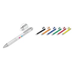 Barrel: aluminium with gloss lacquered coating; clip; tip & trim: polished chrome; with black German ink Barrel: aluminium with gloss lacquered coating; clip; tip & trim: polished chrome; with black German ink