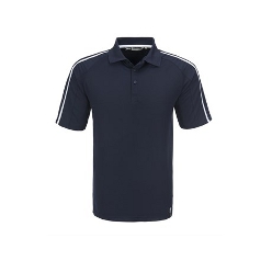 Standard fit 180g/m2 93% polyester 7% spandex cool fit jersey knit; inserts 100% polyester tricot mesh golf shirt with coloured inlay on the shoulders and sleeves Standard fit 180g/m2 93% polyester 7% spandex cool fit jersey knit; inserts 100% polyester tricot mesh golf shirt with coloured inlay on the shoulders and sleeves