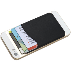 Smartphone silicone pouch for business cards; money or credit card Smartphone silicone pouch for business cards; money or credit card