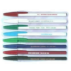Stic Pen With a removable cap and various colours ink Stic Pen With a removable cap and various colours ink