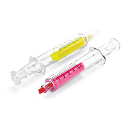 AS; syringe highlighter AS; syringe highlighter