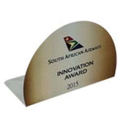 Aluminium award made in South Africa Aluminium award made in South Africa