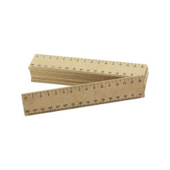 Eco wooden ruler