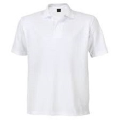 65% pollycotton, 35% Polyester Adult Golf Shirt