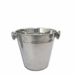 The Ice Bucket by Giftwrap is perfect choice for keeping ice at a party. The stainless steel ice bucket features 2 handles making it easy to carry. It has the capacity to hold 1 litre. The size of the ice bucket is 140 mm x 135 mm. The customization option is available using laser engraving. The ice bucket is perfect for using at a party as it adds a touch of class.