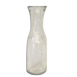 1l Glass Carafe beverage holder with wide bottom