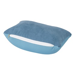 2 IN 1 Suede travel pillow