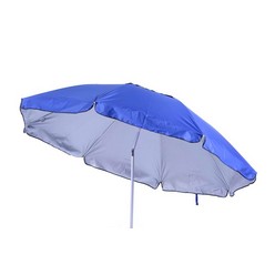 A 2.15m Aluminium Umbrella that is available in colours from Orange, Dark Blue, Blue, Grey