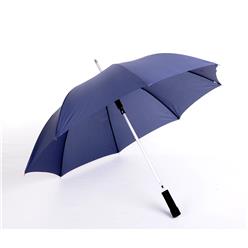 23 inch Aluminium straight umbrella, auto open, pongee material, brush aluminium shaft (anodized), EVA sponge handle, super light & strong frame
