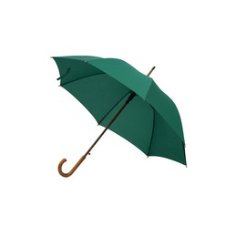 A 23inch Wooden Shaft and Hooked Handle Umbrella that is available in colours from White, Dark Blue, Yellow, blue, black, red, grey, green, yellow/white, blue/white, black/white, red/white