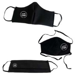 Toggle, Ear Loops or Tie back Mask, Includes one colour print in one position, Material