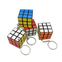 3 x 3 Rubik's Keychain Cube. If you are stylish and want to derive entertainment while on the move, you can buy one of those 3x3 Rubiks keychain cube. Attractively designed and made from the best available materials, these games are a must have for everyone. It does serve the dual purpose of a game as well as a keychain. It is durable and you can use it for a very long time. they also make excellent gifts.