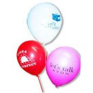 Get noticed with these amazing promotional balloons. With a full size of 30cm and available in many various colours this product will draw the attention that you need. Its customizable options allow you to print your company logo and or promotional message directly onto the balloon for that added advantage. This product will also work well for any large birthday parties, events family functions or any large gathering.