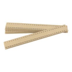 Eco wooden ruler