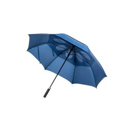 A 32inch Air-vented Fibreglass Golf Umbrella that is available in colours from Black, Blue