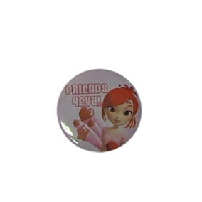 37mm Round button Badge with back pin