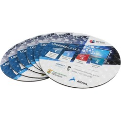 3D Round mousepad, material: foam 