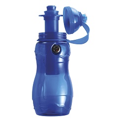 400ml water bottle with freezer stick and compass