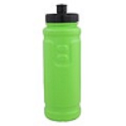 Water bottle with screw lid in black