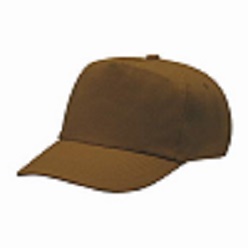 100% Cotton cap with Velcro closure, pre-curved peak, embroidered self colour eyelets, aimed at the low cost/high volume market