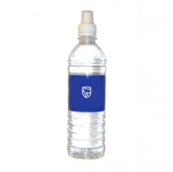 Whether its big sports days or events or even just to keep around the office to give to clients this 500ml sports plastic water bottle is the ideal item to have. This product will take your company image to the next level with its amazing convenience and nessesity. Coupled together with the option of digital printing and you will have a sure winner to get your name out there.