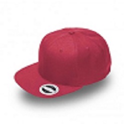 6 Panel flat-peak snapback