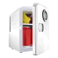 6 can mini fridge with built in Bluetooth speaker