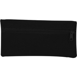 600 D pencil bag with zipper front