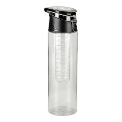 Flip top , screw off lid, fruit infuser