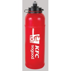 A 750ml Sportec 6 bottle that is available in various colours that can be customised with Pad printing with your logo and other methods.